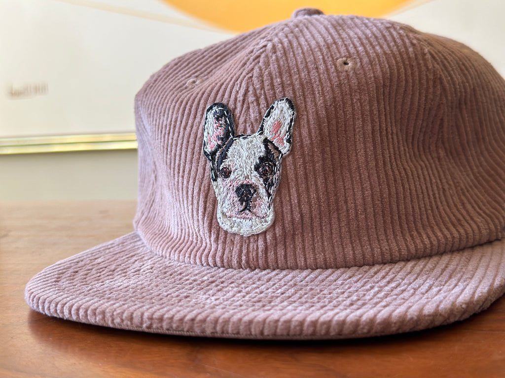 Frenchie - Corduroy Hat french bulldog 