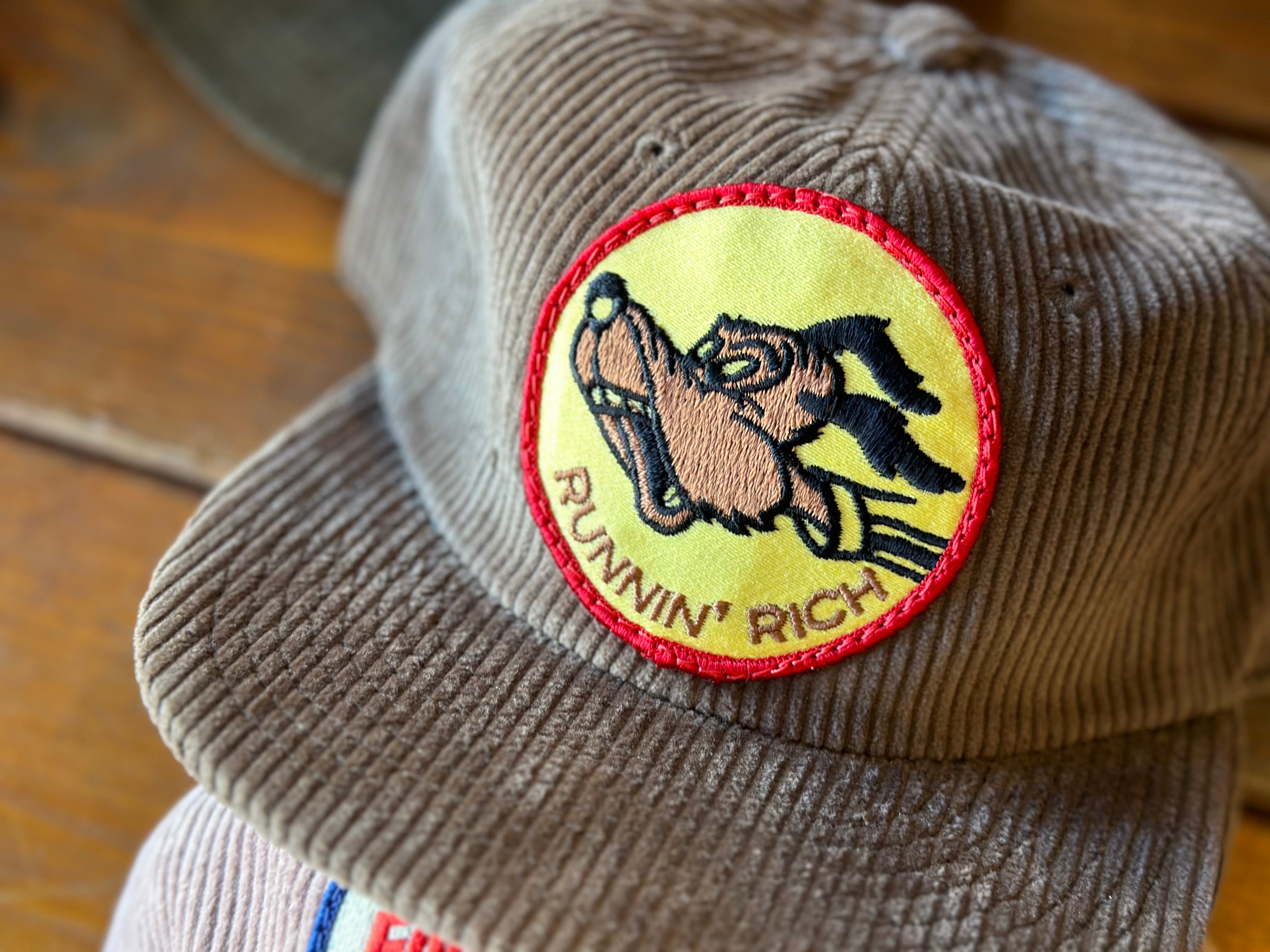 Running Rich Corduroy Hat