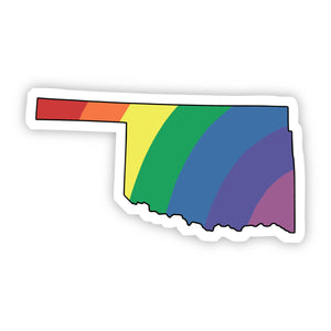 Oklahoma Rainbow Sticker