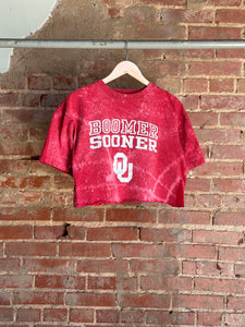 Reworked Sooner Tee - Boomer Red LG