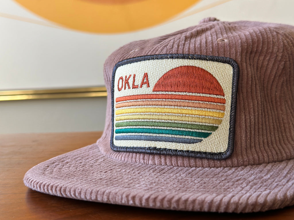 Okla Rainbow - Corduroy Hat