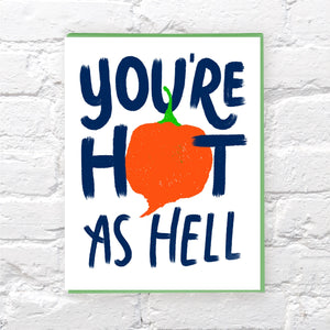 Hot as Hell Card
