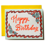 Happy Birthday Cake Card