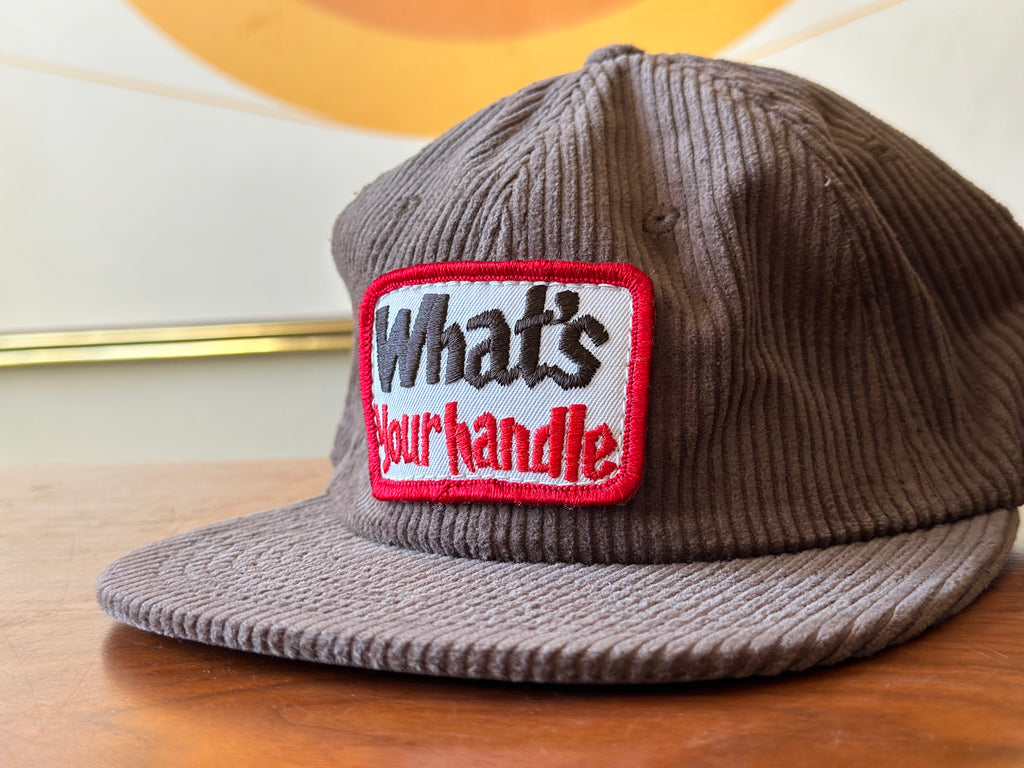 What's Your Handle - Corduroy Hat