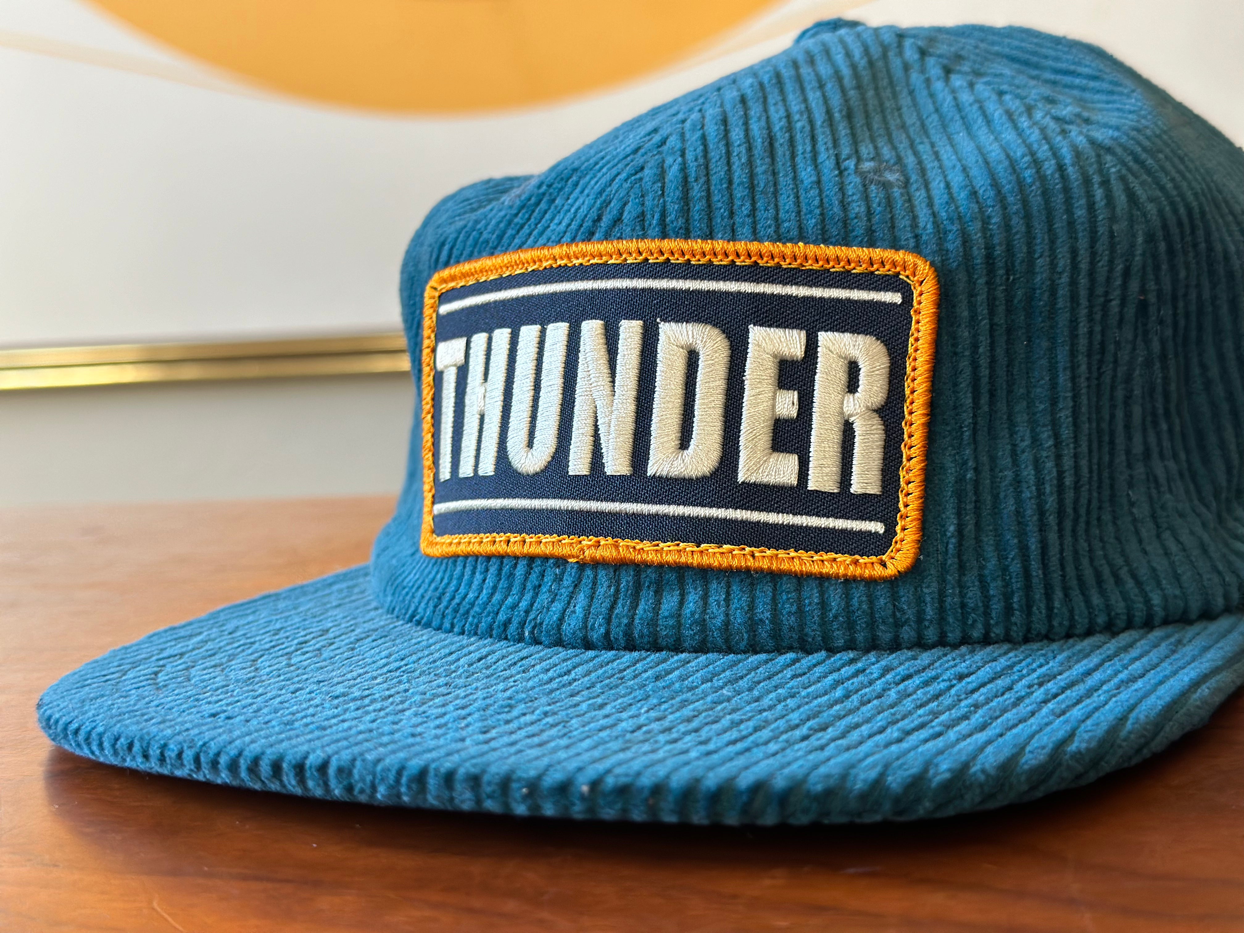 Thunder - Corduroy Hat oklahoma 