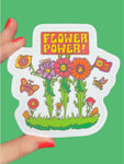 Flower Power Sticker