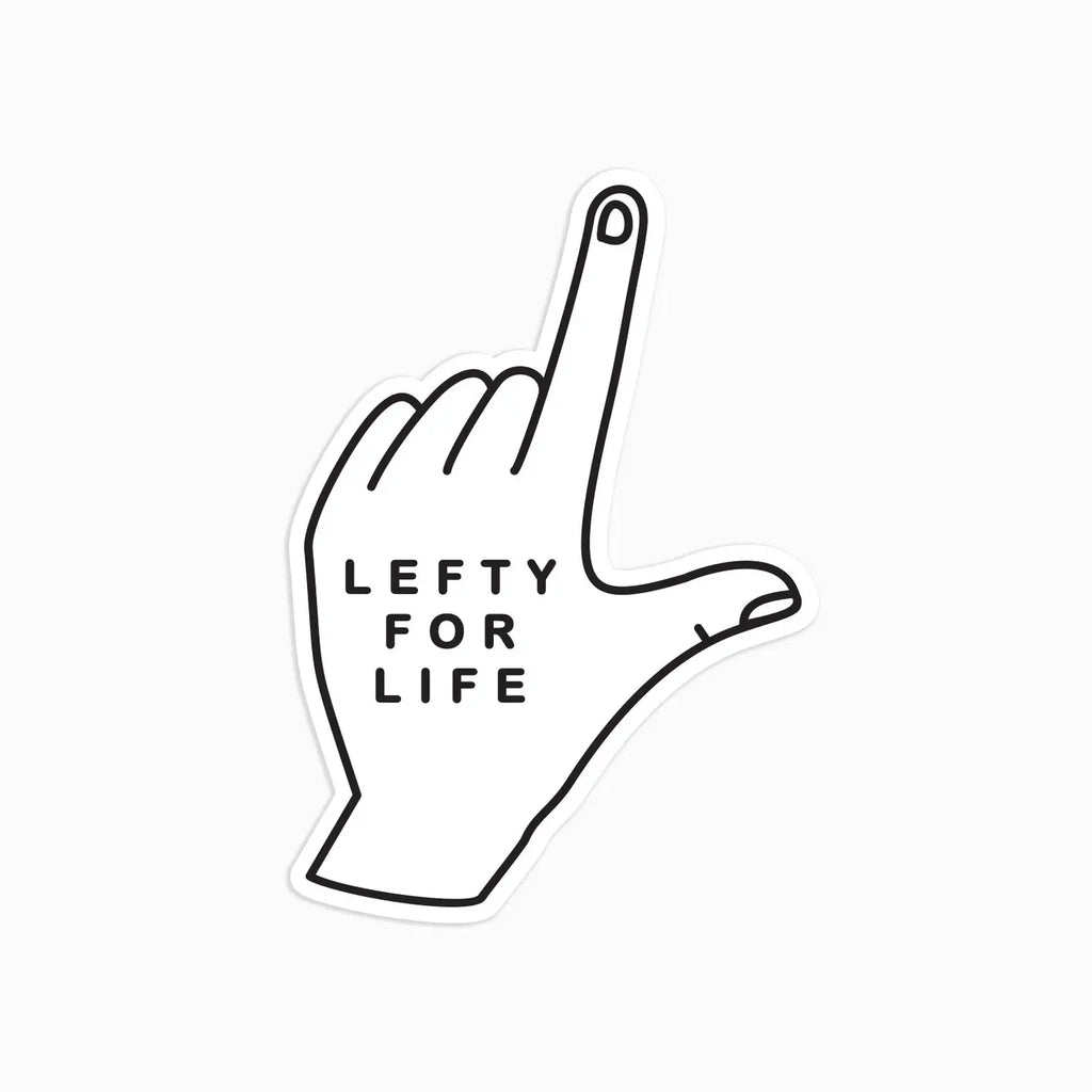 Lefty Life Sticker