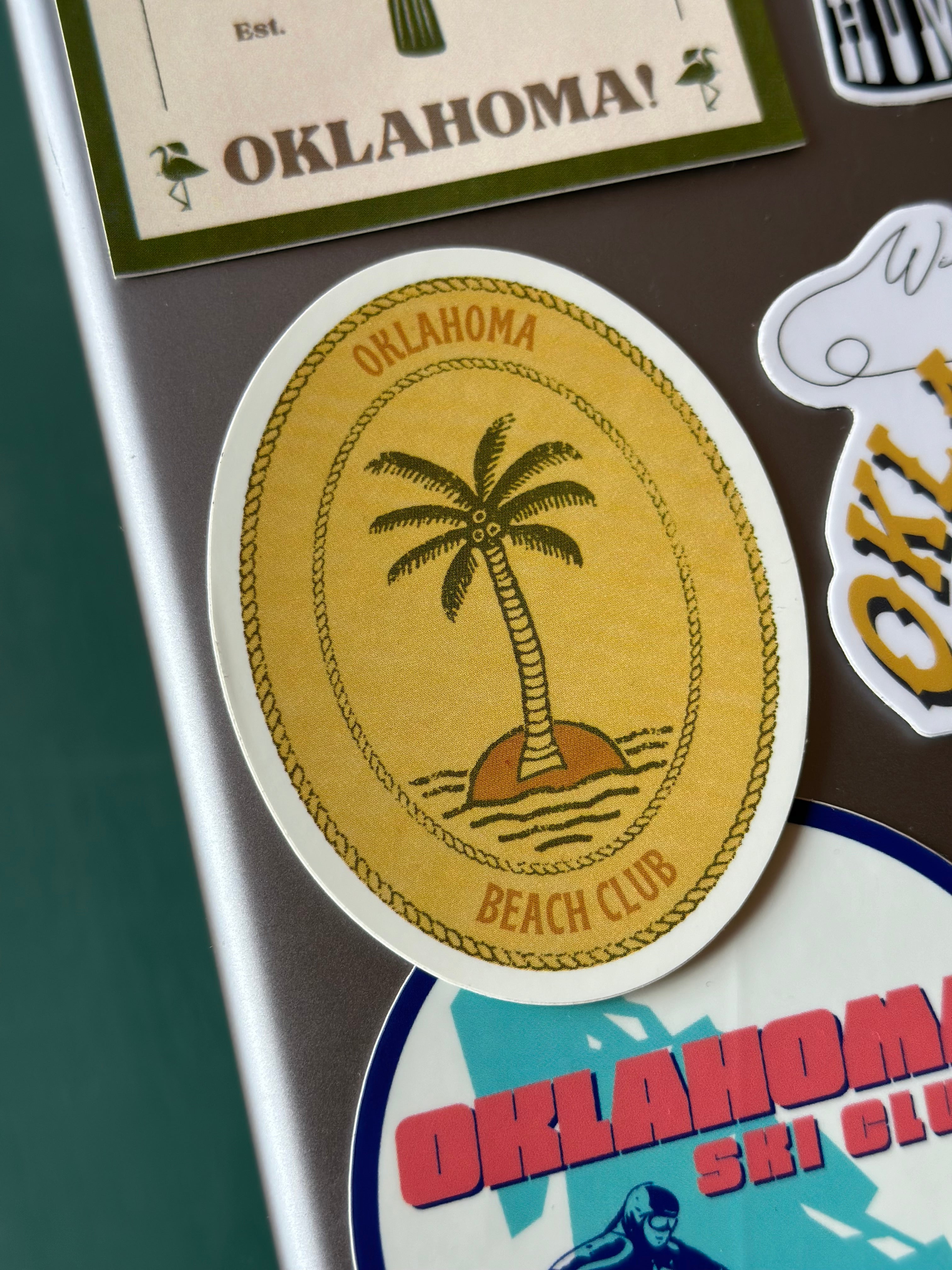 Beach Club Sticker