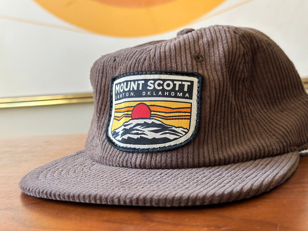Mount Scott OK - Corduroy Hat oklahoma 