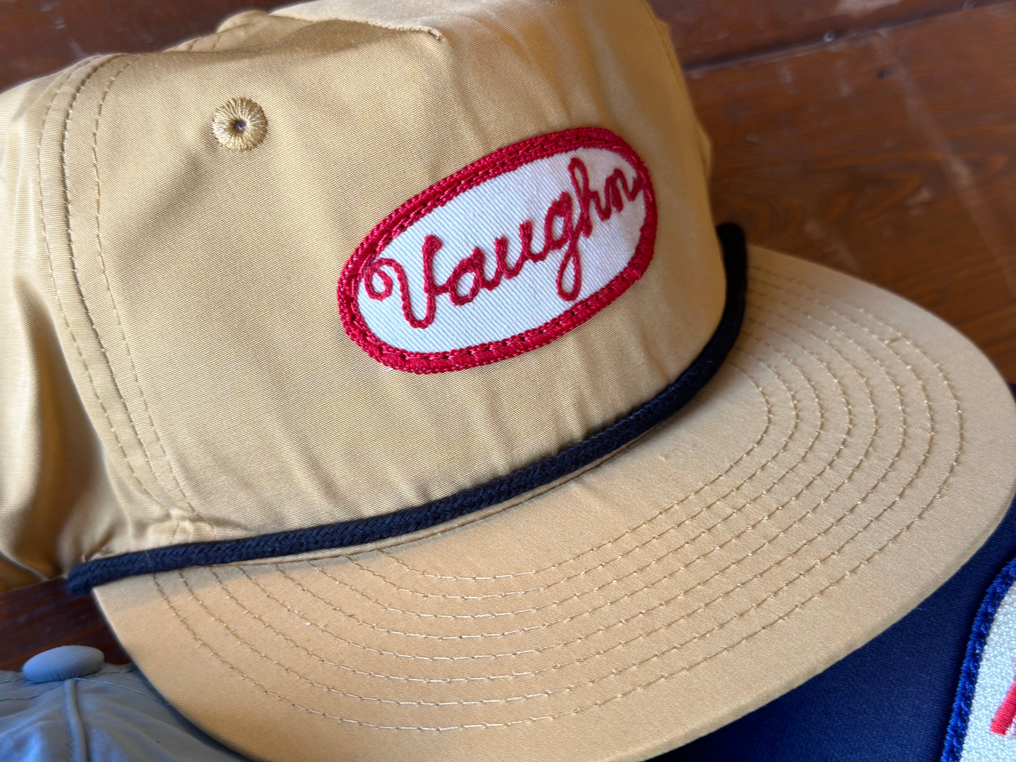 Vaughn Yellow Rope Hat