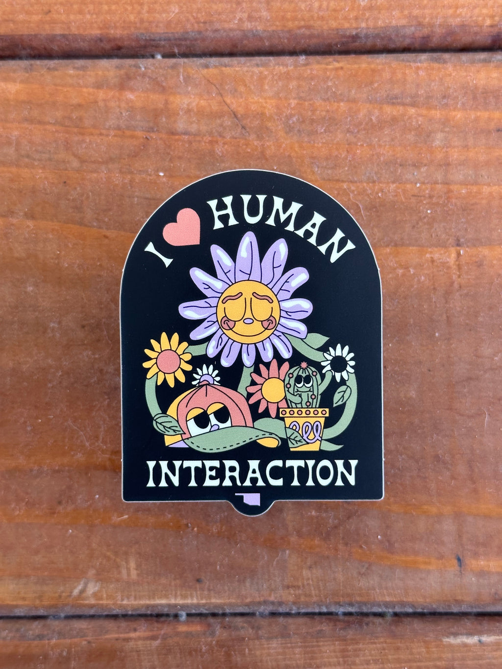 I Heart Human Interaction - Sticker