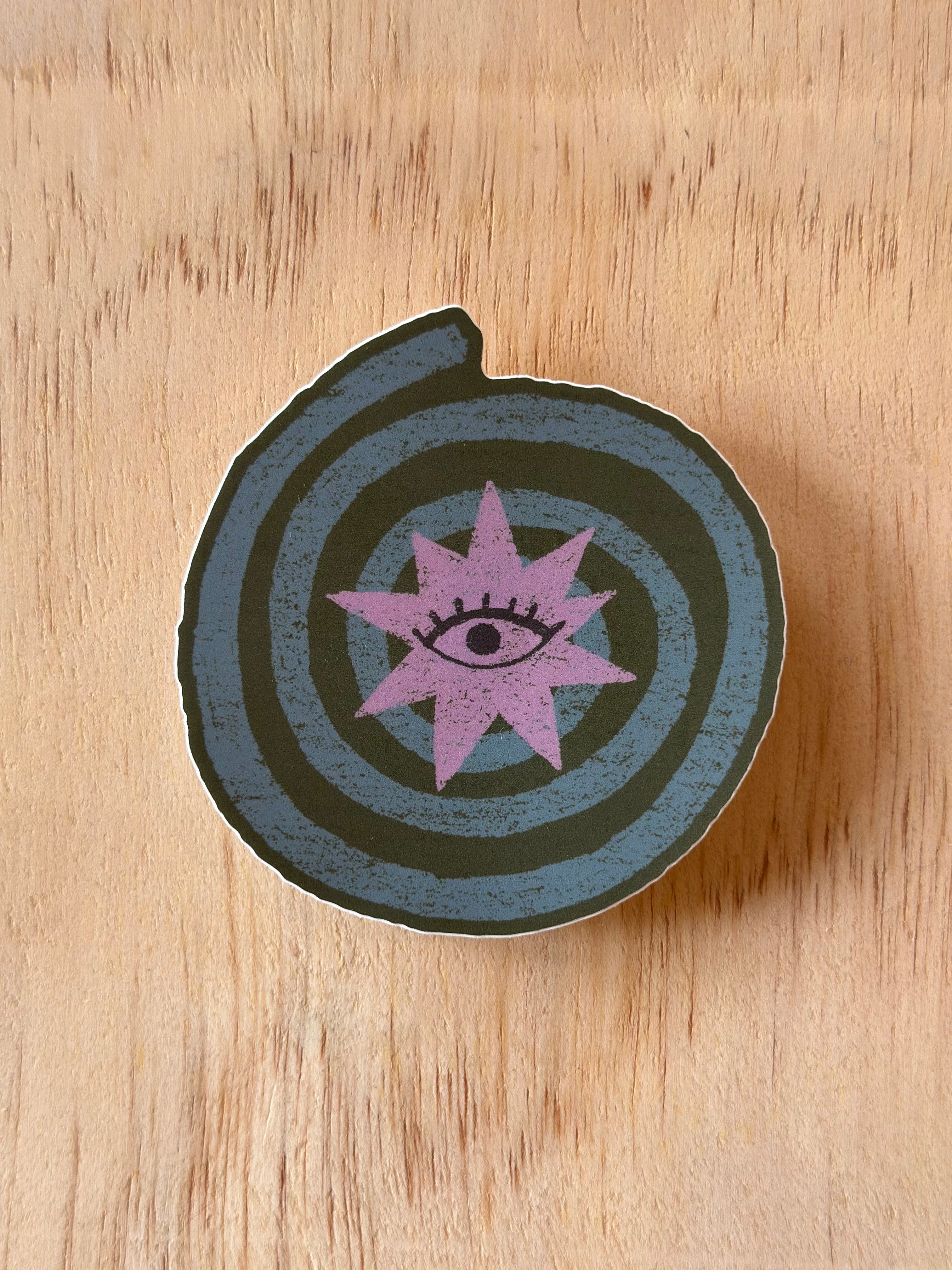 Swirl Eye Sticker
