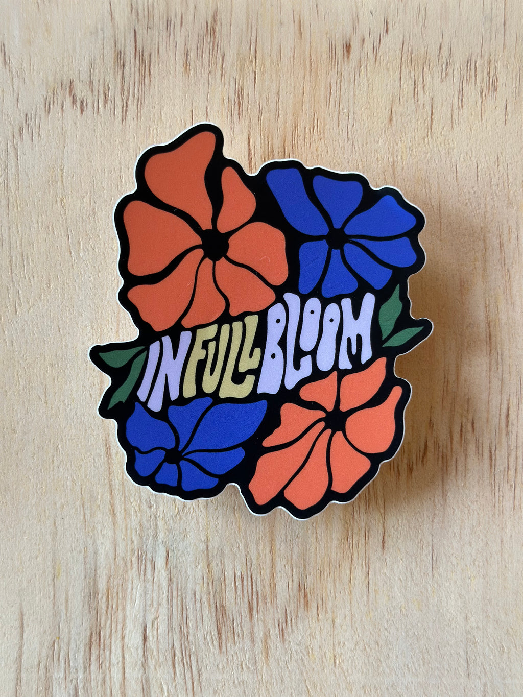 Full Bloom Sticker
