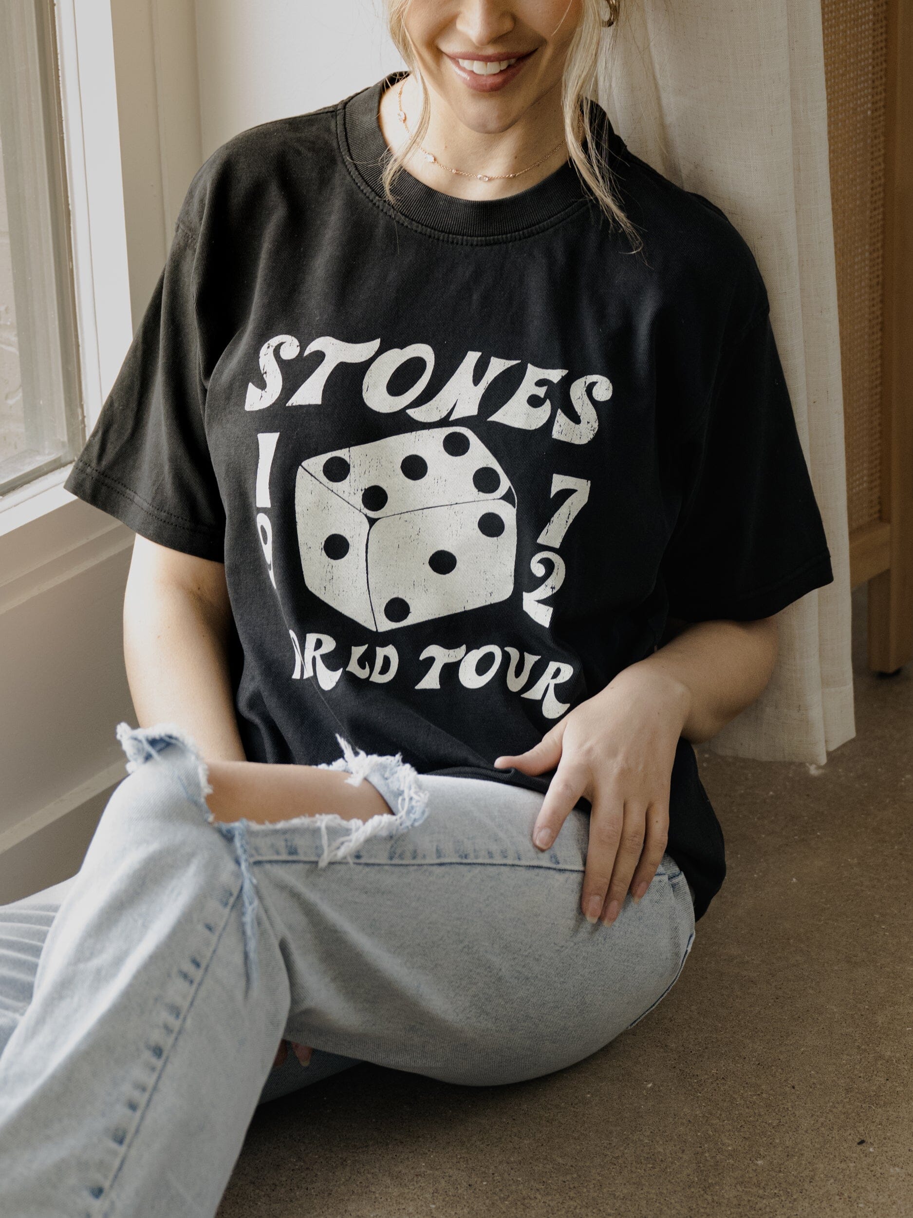 Rolling Stones Dice Black Hi-DiveTee