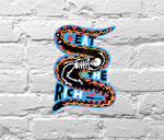 Eat the Rich Sticker (Snake)