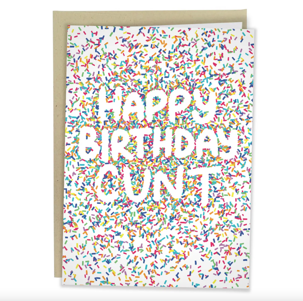 Happy Birthday Cunt Card
