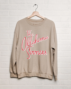 OU Sooners Beverly Thrifted Sweatshirt