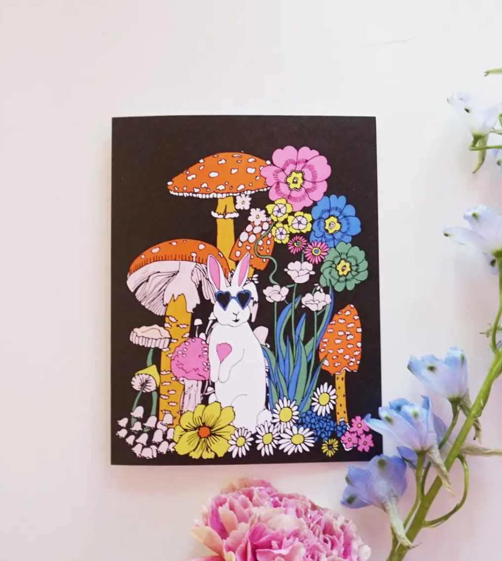 Cool Bunny - Card