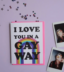Love Gay Way - Card