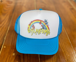 Oklahoma Lovers Trucker Hat - Blue