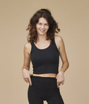 Sporty Tank Hemp - Black