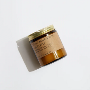 Amber + Moss - 3.5 oz Soy Candle