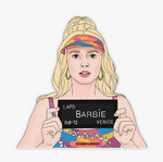 Barbie Arrest, Margot Robbie, Barbie Movie, Sticker