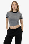 Cropped Ringer - Grey