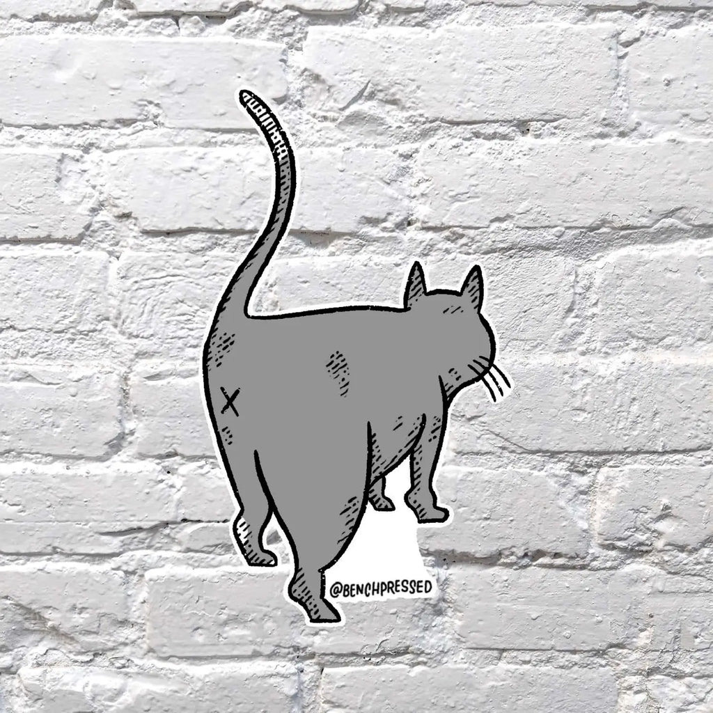 Cat Butt Sticker