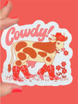 Cowdy! Sticker