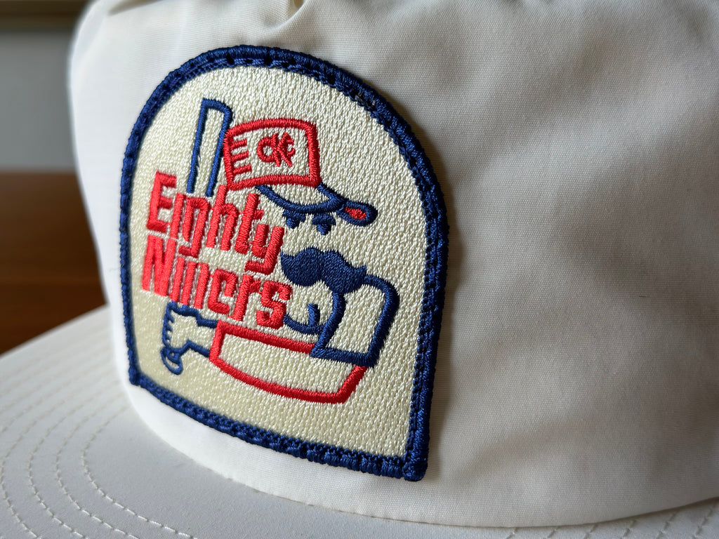 89ers - white nylon hat
