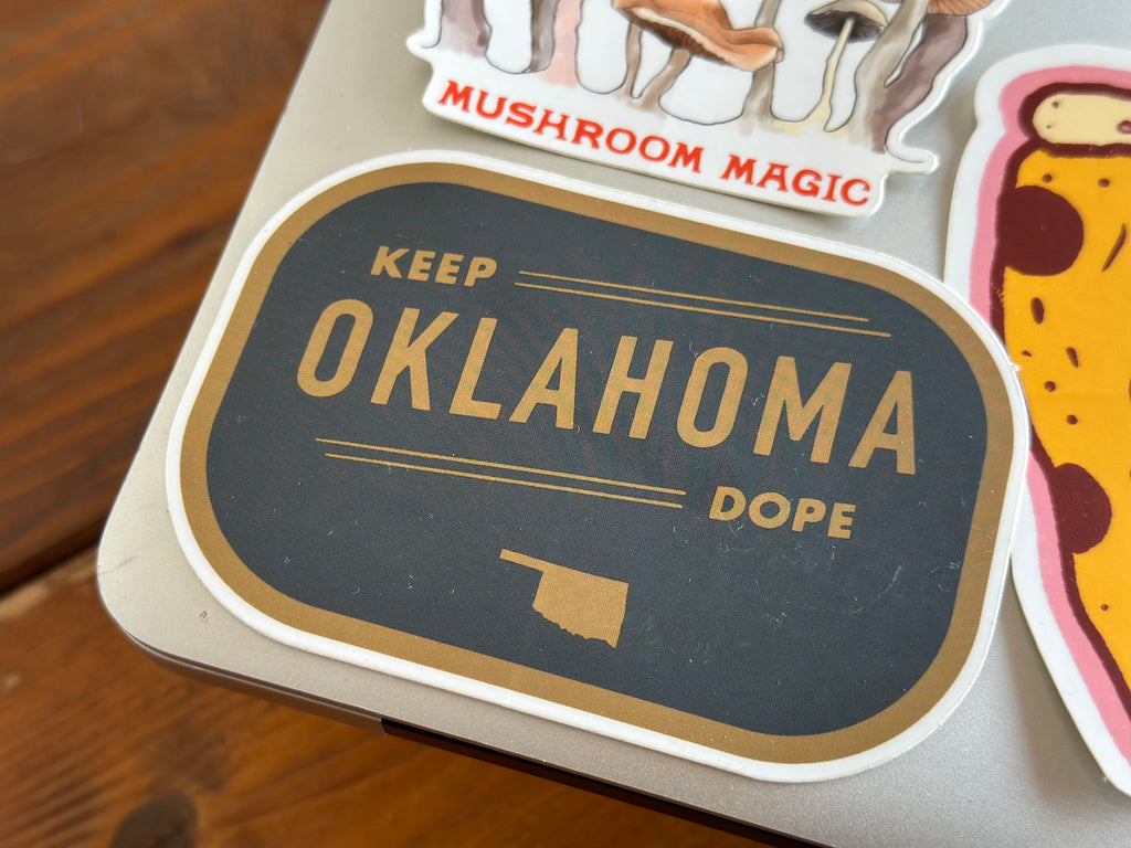 Oklahoma Dope Sticker