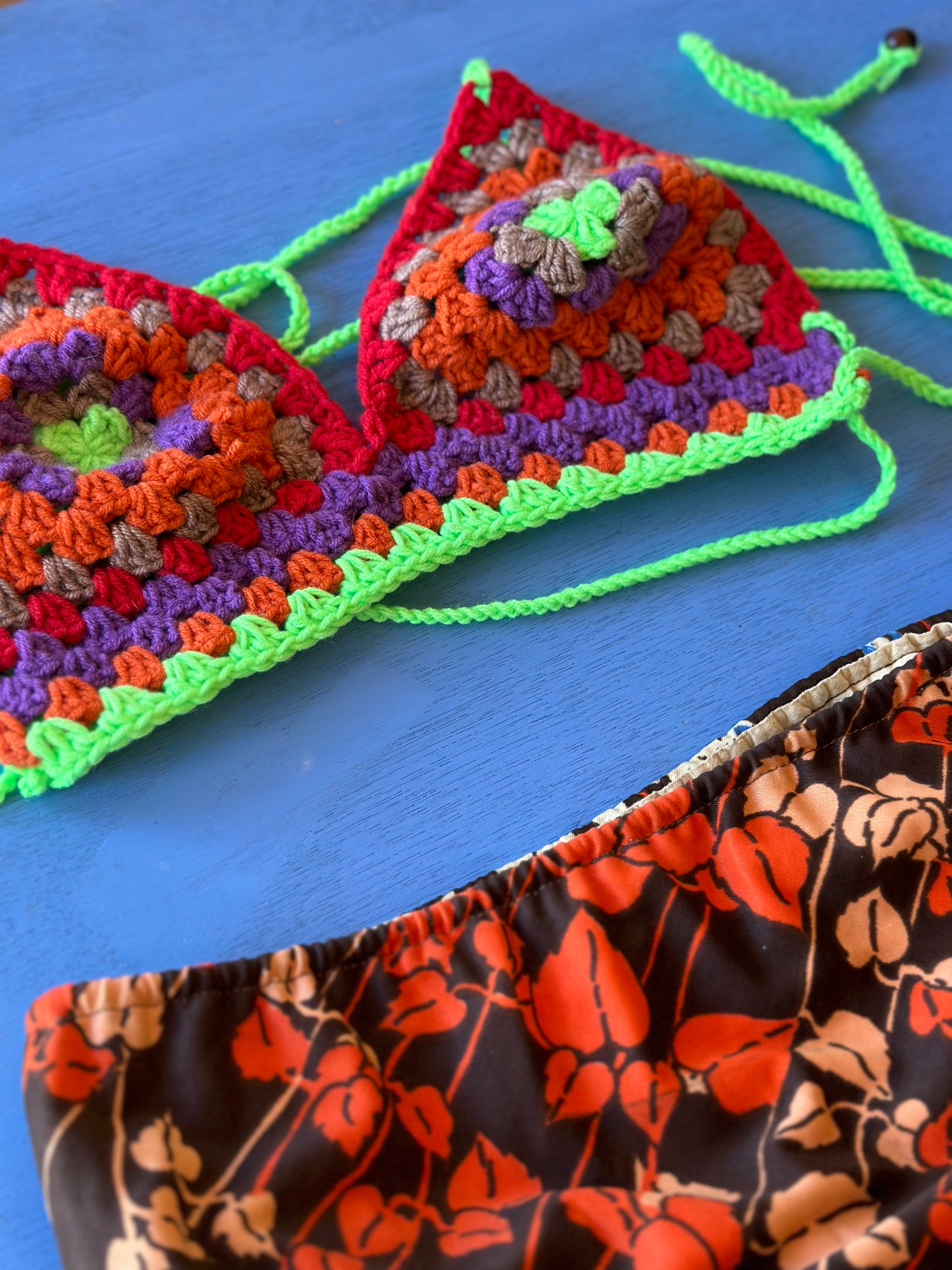 Crochet Bikini Top 1 - SM/MD