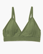 Classic Bralette - Olive Army