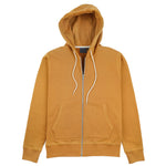 Naked & Famous Zip Hoodie - Heavyweight Terry - Amber