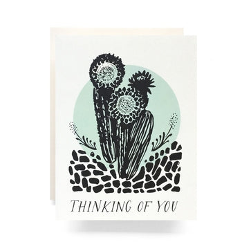 Cactus Thinking of You Card