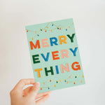Mint Merry Everything - Card