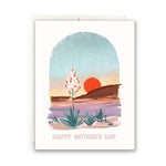 Desert Sunset Mother's Day Card