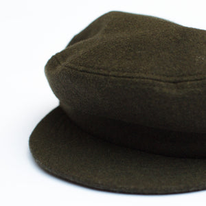 ANCHOR CAP - OLIVE WOOL