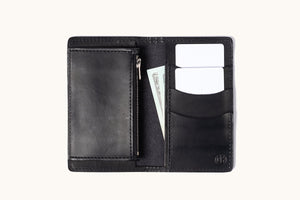 Tanner Goods Leather Aspect Bifold - Carbon