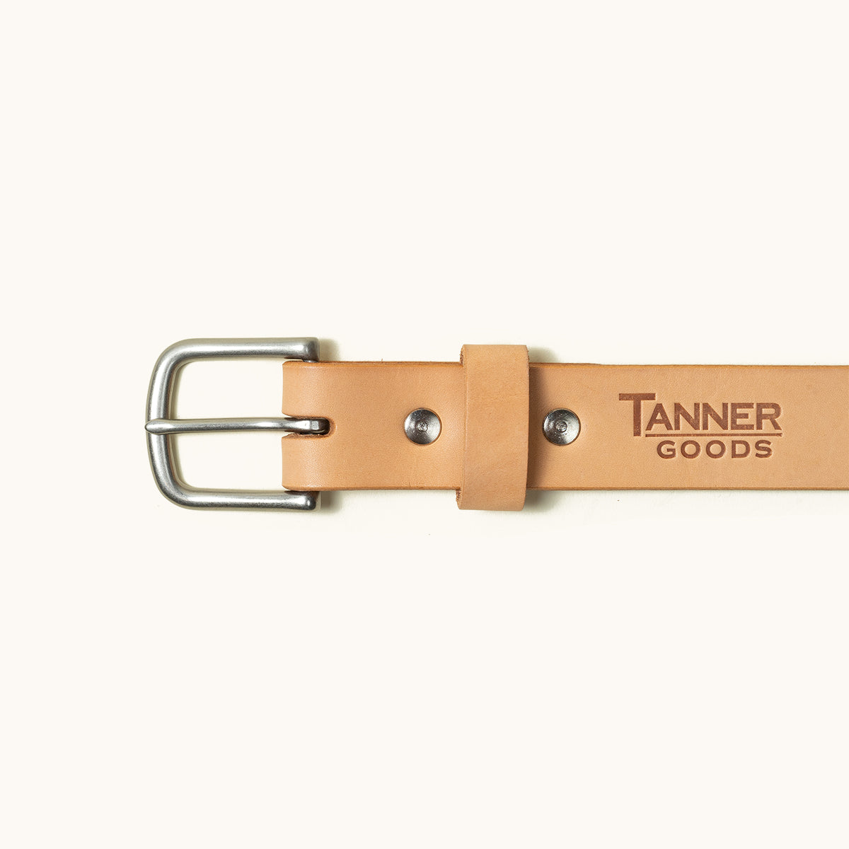 Tanner Goods Leather Classic Belt - Natural