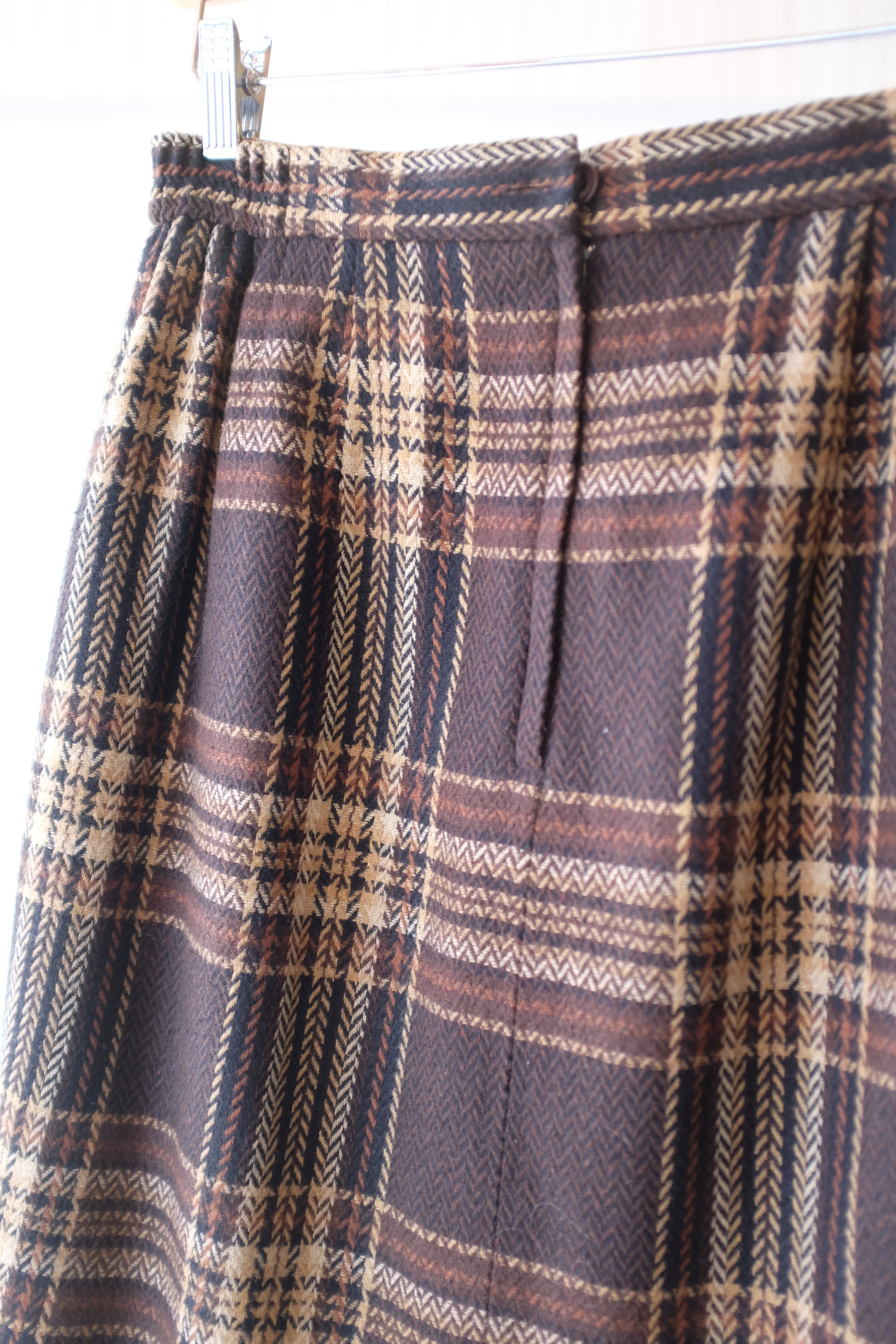 Worthington Flannel Skirt - Vintage Womens
