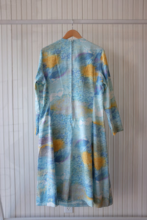 David Crystal Watercolor Dress - LG