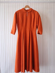 Unbranded Orange 60s Dress - SM