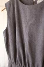 Nardis Wool Flannel Dress Grey - MD