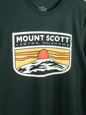 Mount Scott Lawton Oklahoma Tee - Black