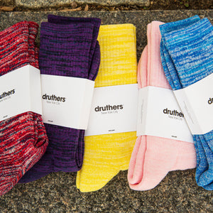 Drutherswear Organic Cotton Everyday Crew Sock 