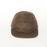 Yellow 108 EUCLID 5-PANEL - OLIVE WAXED CANVAS