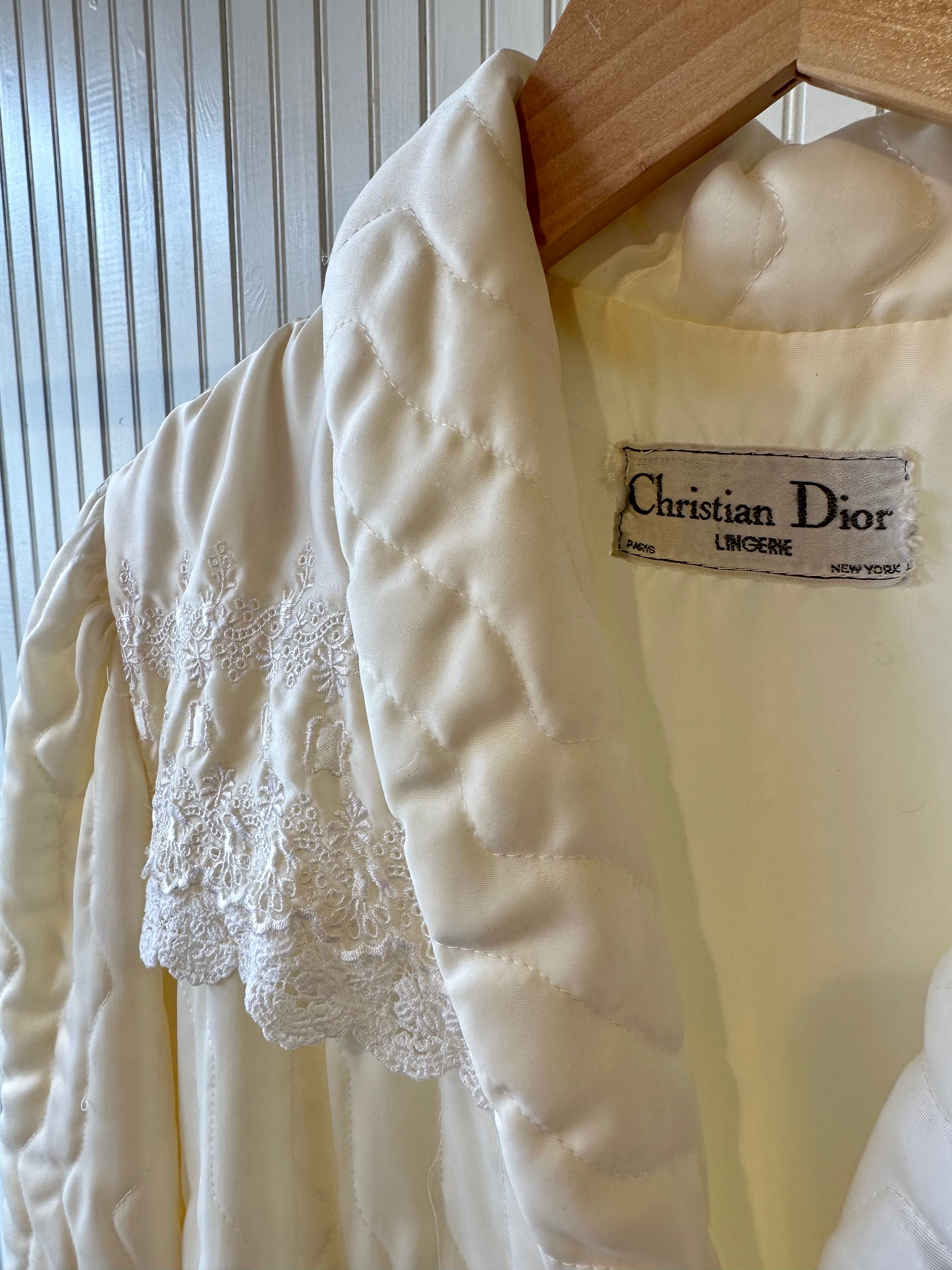 Christian Dior Lingerie Housecoat - XS Media 1 of 3
