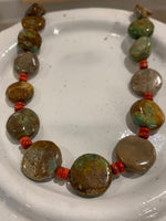 Turquoise Necklace - Stones - 159